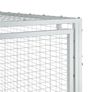 Dog House with Run Anthracite 153x396x110 Image 5