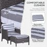 5 Piece Rattan Garden Furniture Set Image 4