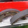 car parts EBC brake pads full set front and rear. Image 4