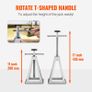 RV Stabiliser Jacks 4 Pack, 6000 lb Each Image 3