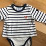 Polarn O Pyret newborn baby bundle bodysuit, dungarees,socks 56 cm Image 2