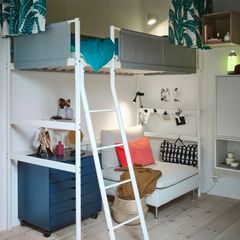 Loft Bed Frame White