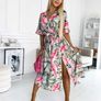 Classic Envelope Tropical Dress Image 5