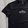 North Face Womens Black Crop Top Gym Shirt Size Medium Image 2