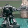 Warhammer 40K Dark angels Lieutenant OOP Image 3