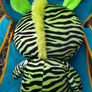 Green/Black Soft Toy (used). Image 4