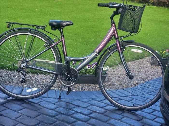 Ladies Bike Lock Basket N Rack No Offers
