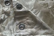 Gold and cream curtains