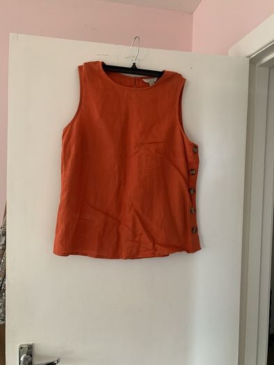 Vintage y2k Monsoon linen top