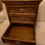 Clove Oak 3-Drawer Solid Wood Bedside Cabinet Locker Classic Traditional Vintage Image 7