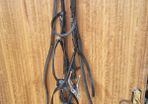 Devoucoux Bridal Figure 8 Nose band and Reins Size M Black