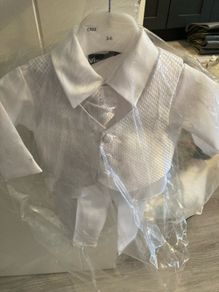 Christening Suit 3-6 months old