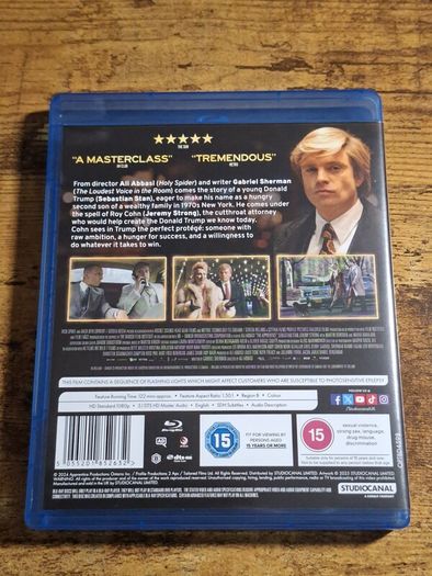 "The Apprentice" (2024) Blu-ray - free standard postage