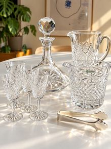Waterford & Galway Vintage Crystal Glasses Decanter Ice Bucket Job Lot Dublin D18 Collection