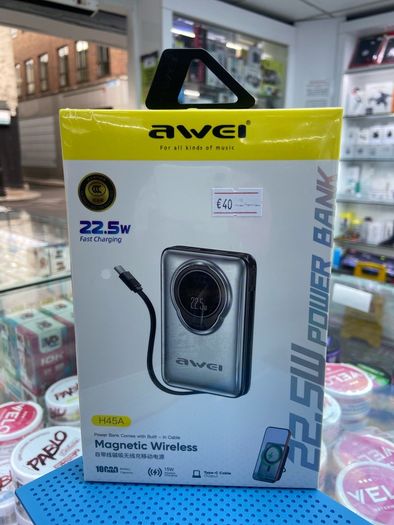 Awei H45A magnetic wireless powerbank