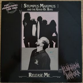 Stumpus Maximus And The Good Ol' Boys (Def Leppard) - Release Me Vinyl 12" Single (1988) RARE PROMO EX+