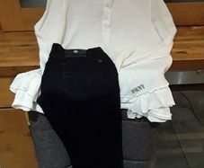(2 Piece) Designer DKNY Girls Outfit to fit 11 to 12 YRS