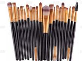 Professional Makeup Brush Set - 20pcs - Foundation Blush Powder Eyeliner Lip Brushes