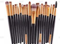 main image for ad Professional Makeup Brush Set - 20pcs - Foundation Blush Powder Eyeliner Lip Brushes