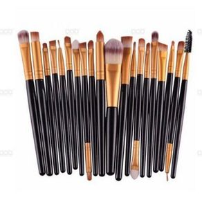 Professional Makeup Brush Set - 20pcs - Foundation Blush Powder Eyeliner Lip Brushes