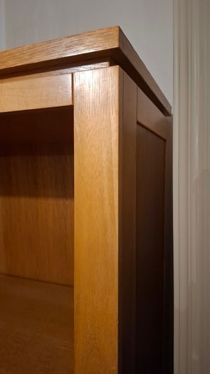 Solid Oak Bookcase / Display Unit