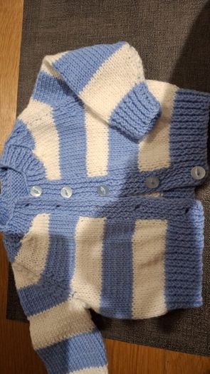 Hand Knit baby cardigans