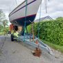 Yacht trailer galvanised with suspension Image 5