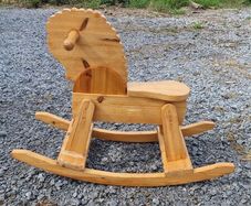 Wooden Rocking Horse