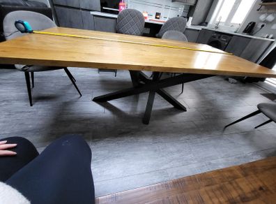 Kitchen oak dining table