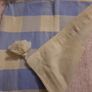 4 vintage blue and cream shabby chic cushion covers Image 4