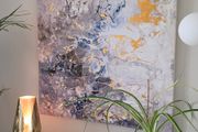 Navy Canvas 90cm x 90cm