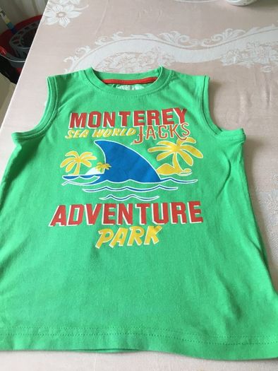 Boys new vest top 3/4
