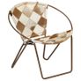 Chair Diamond Brown Real Leather Image 9