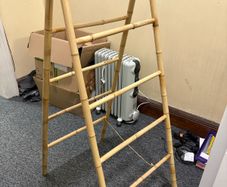 bamboo stand for towels