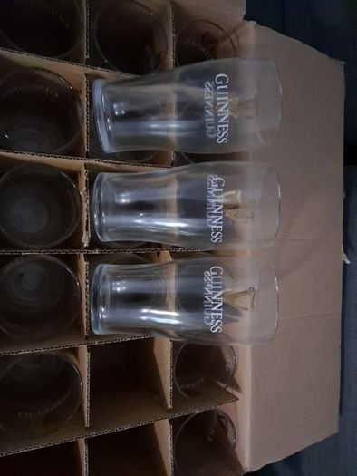 Guinness glasses