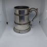 Adare Manor : (2) Vintage Pindor Bros English Pewter Tankards Image 10