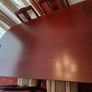 Mahogany table and chairs Image 3