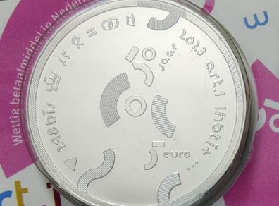 Netherlands 5 Euro Base Metals Brilliant Uncirculated Coin 2023 - 50 years of COC Vijfje recognition - Dutch Coincard Catalogue