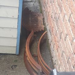fire grate and front