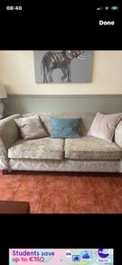 2 large sofas