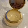 Alabaster reduced trinket dish with mirror Image 4
