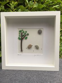 handmade pebble pic