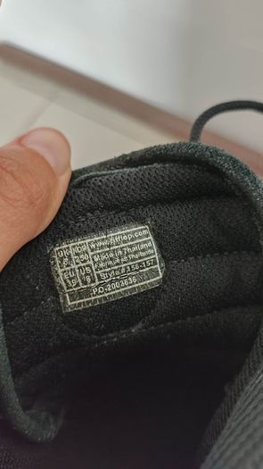 Price drop Flipflop High-Top Black Sneakers Size 39