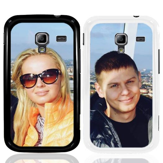 Samsung Galaxy Ace 2 - Personalised Hard Case - Black Or White