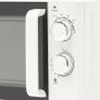 20L White Microwave  800W Compact Countertop Microwave Oven with 6 Power Levels, 30-Min Timer & Defrost Function Perfect for Kitchens, Dorms, and Offices Image 3