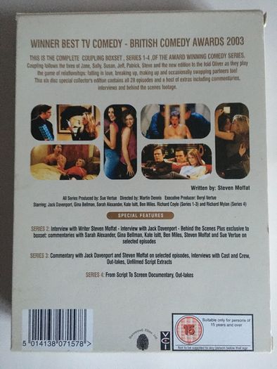 Coupling [Complete Series Boxset 2000-2004] [DVD TV Boxsets]