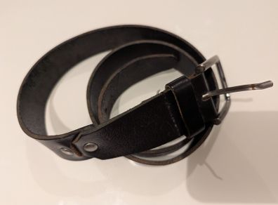 River Island Leather Belt (Womens Medium)