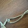 Gold chain 18k carat with pendant cross Hallmarked gold Image 3