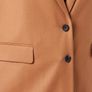 HUGO BOSS Womens Akrida Blazer Suit Jacket, 50458427 Brown246, Size : EU 46, UK 18, US 14 Image 3