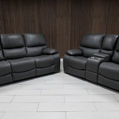 Rita 3+2 Leather Recliner Sofa Set
